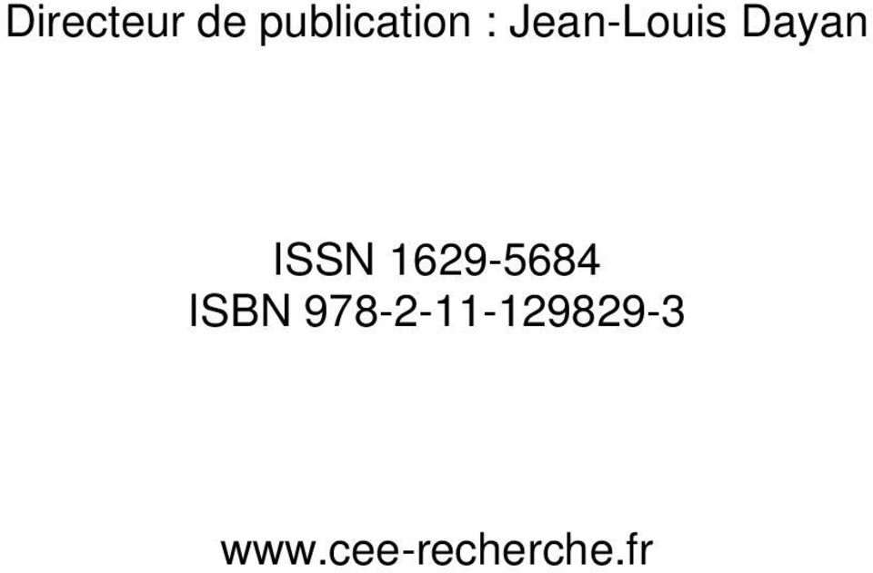 1629-5684 ISBN
