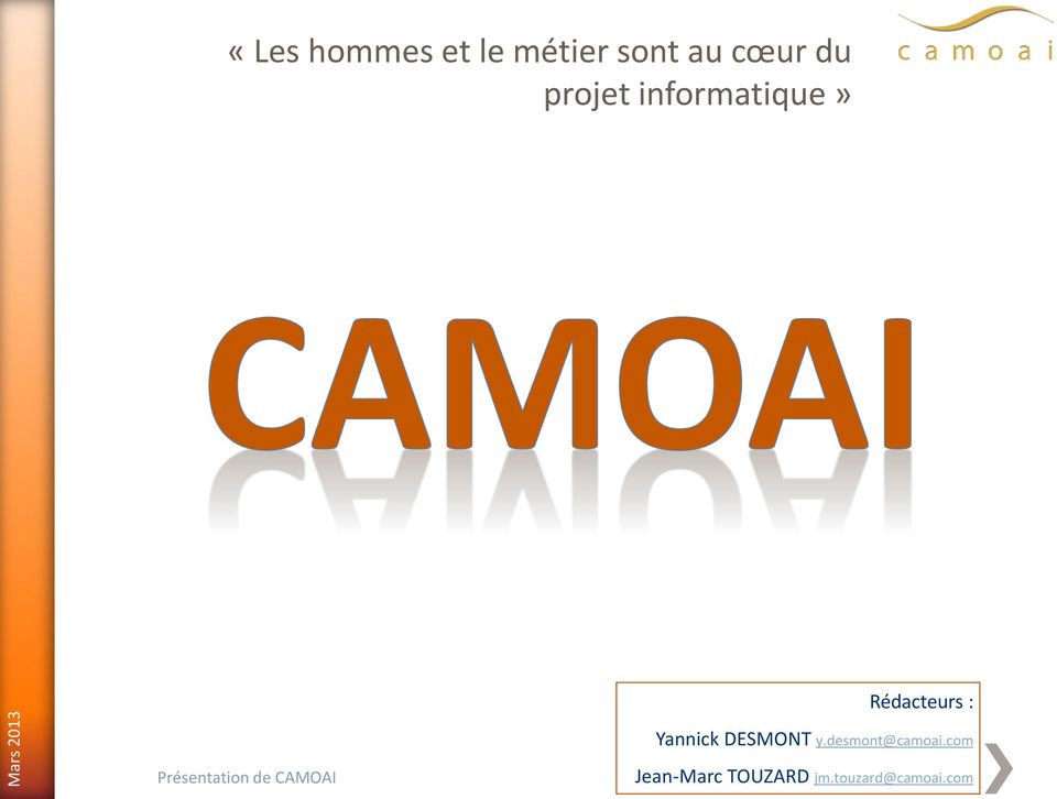 Yannick DESMONT y.desmont@camoai.
