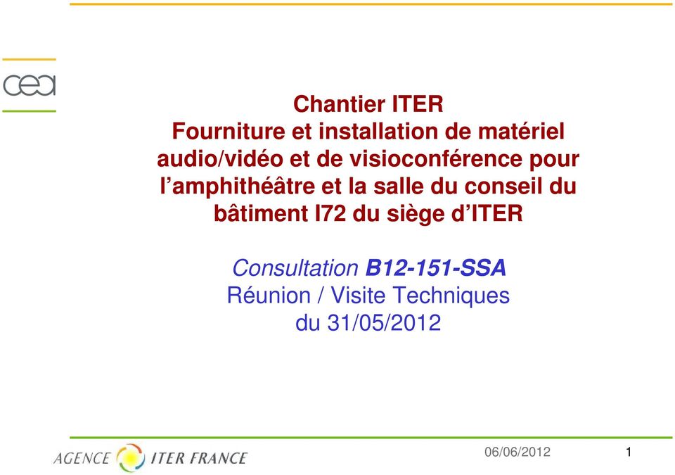 salle du conseil du bâtiment I72 du siège d ITER