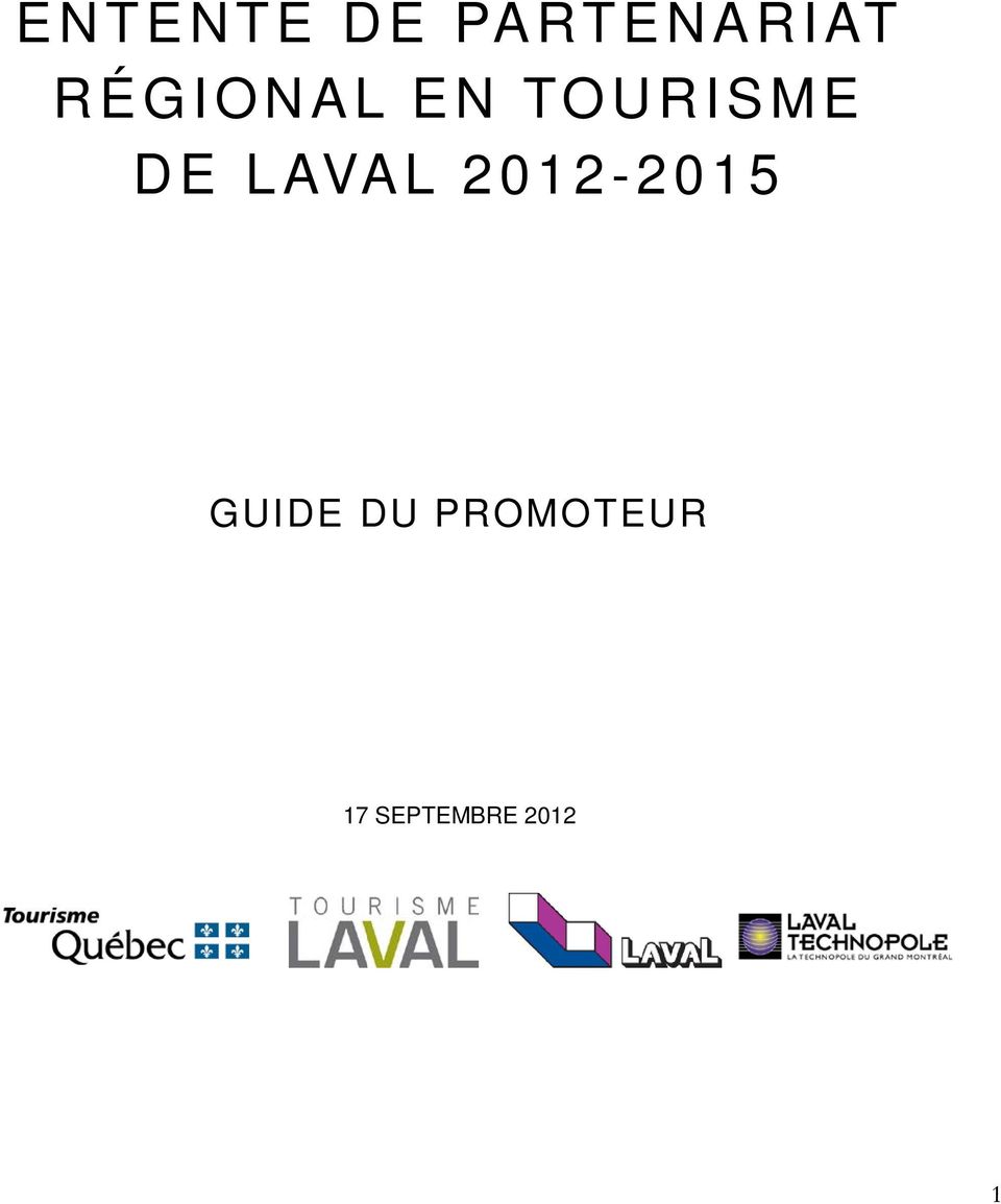 LAVAL 2012-2015 GUIDE DU