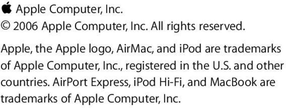 Computer, Inc., registered in the U.S. and other countries.