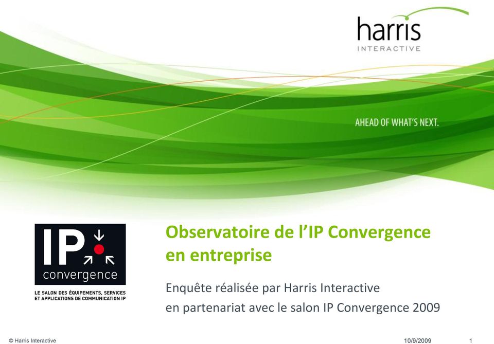 Harris Interactive en partenariat