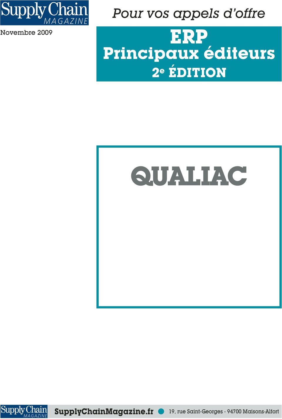 QUALIAC SupplyChainMagazine.
