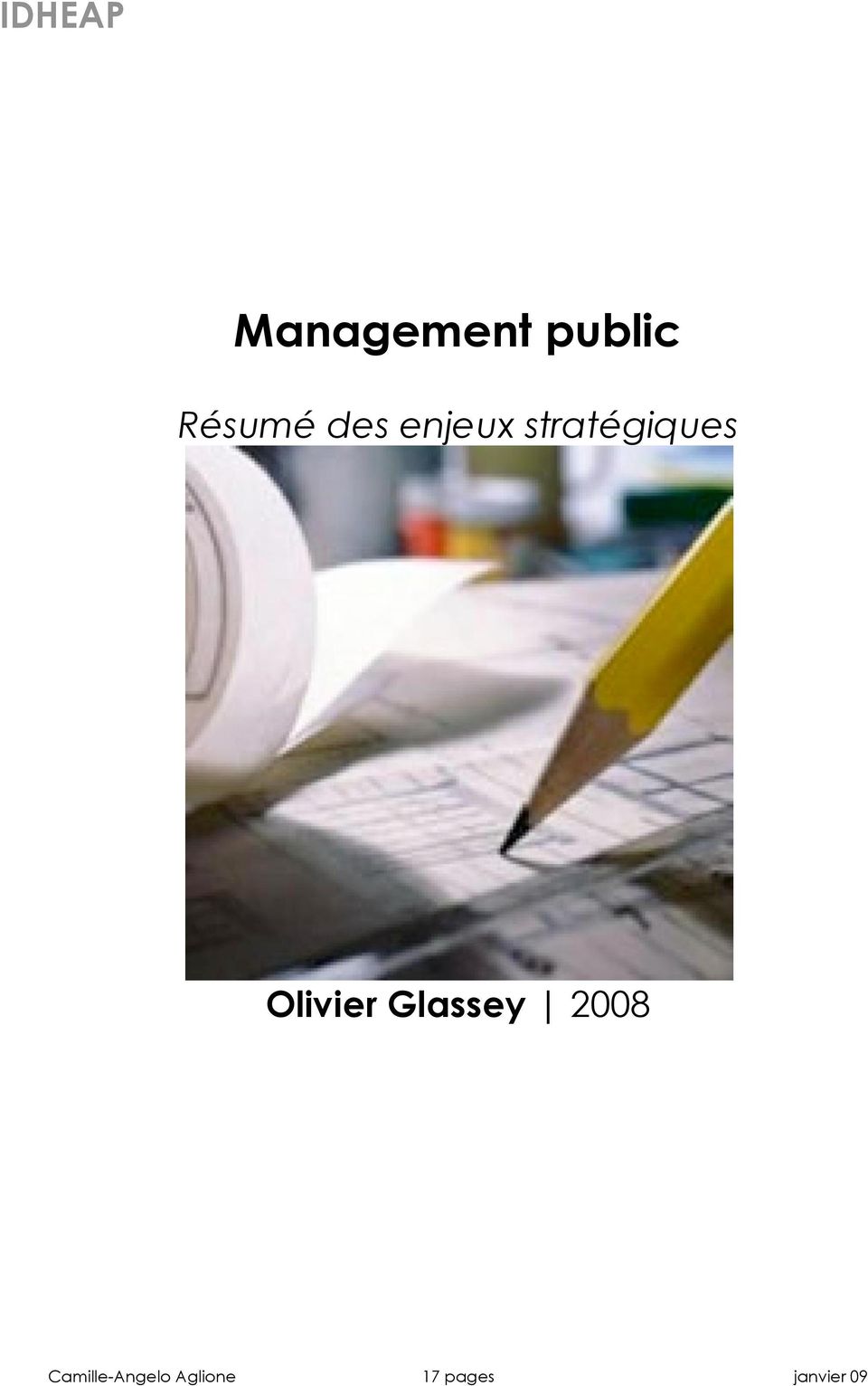 stratégiques Olivier Glassey