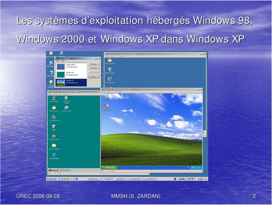 Windows 2000 et Windows XP
