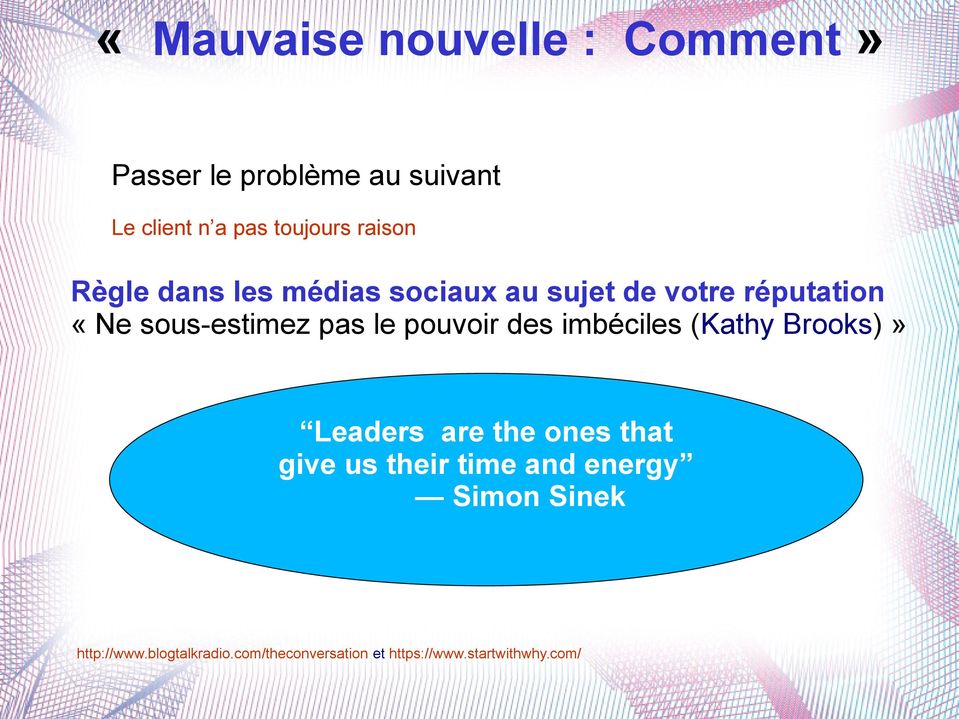 pouvoir des imbéciles (Kathy Brooks)» Leaders are the ones that give us their time and