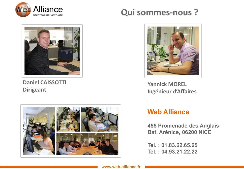 Ingénieur d Affaires Web Alliance 455