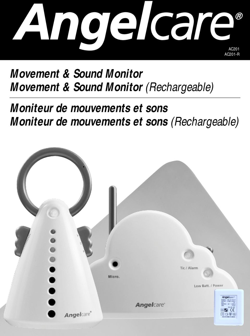 AC201-R Moniteur de mouvements et sons