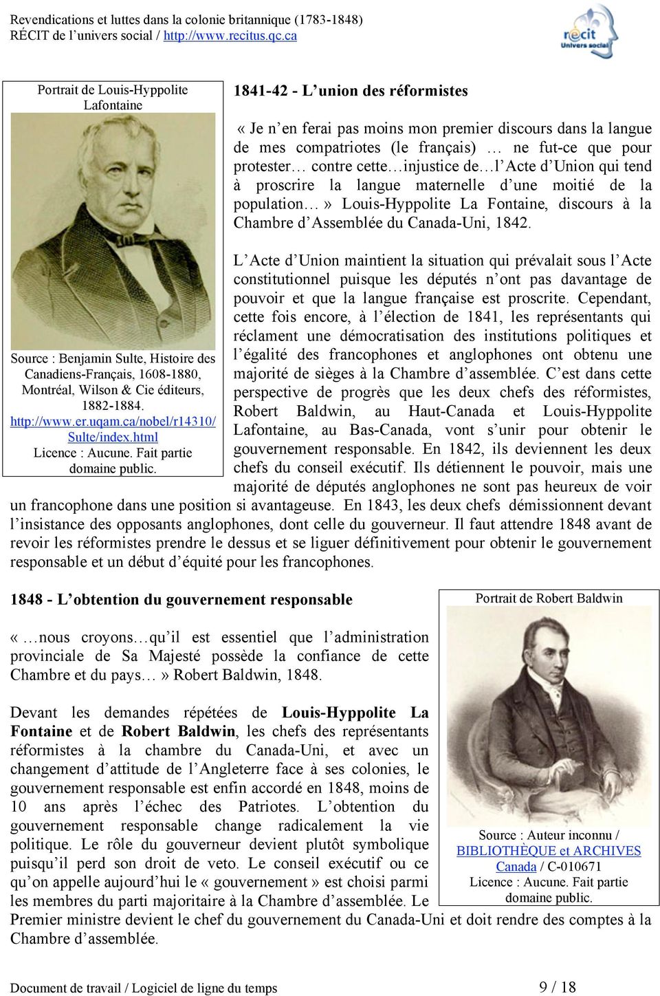 Source : Benjamin Sulte, Histoire des Canadiens-Français, 1608-1880, Montréal, Wilson & Cie éditeurs, 1882-1884. http://www.er.uqam.ca/nobel/r14310/ Sulte/index.html Licence : Aucune.