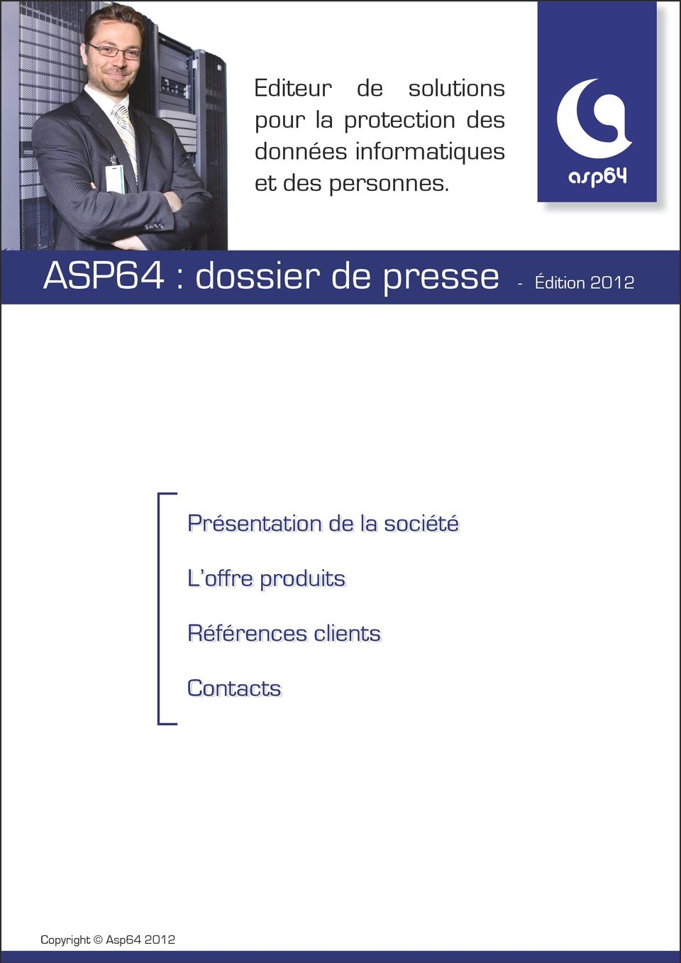 asp64 ASP64 : dossier de presse - Édition 2012
