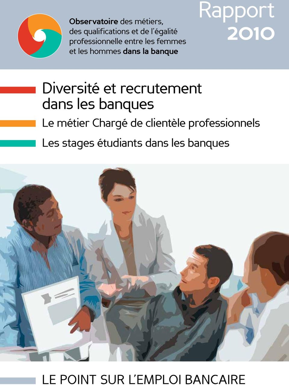 2010 Diversité et recrutement dans es banques Le métier Chargé de