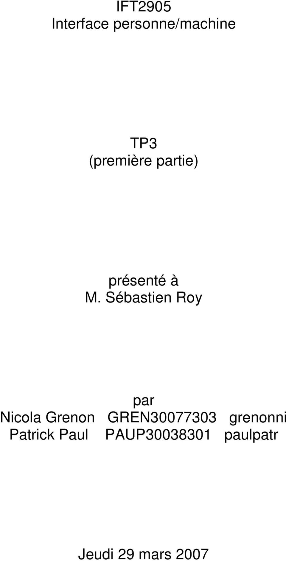 Sébastien Roy par Nicola Grenon GREN30077303