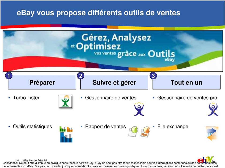 Gestionnaire de ventes Gestionnaire de ventes pro Outils
