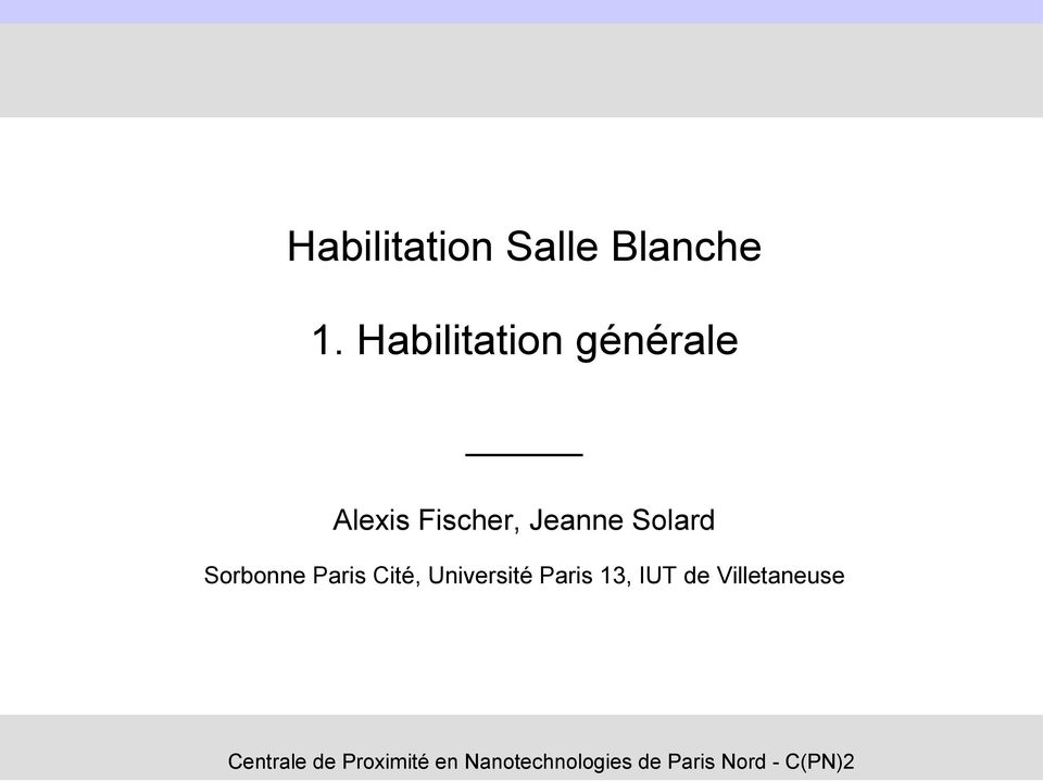 Fischer, Jeanne Solard Sorbonne
