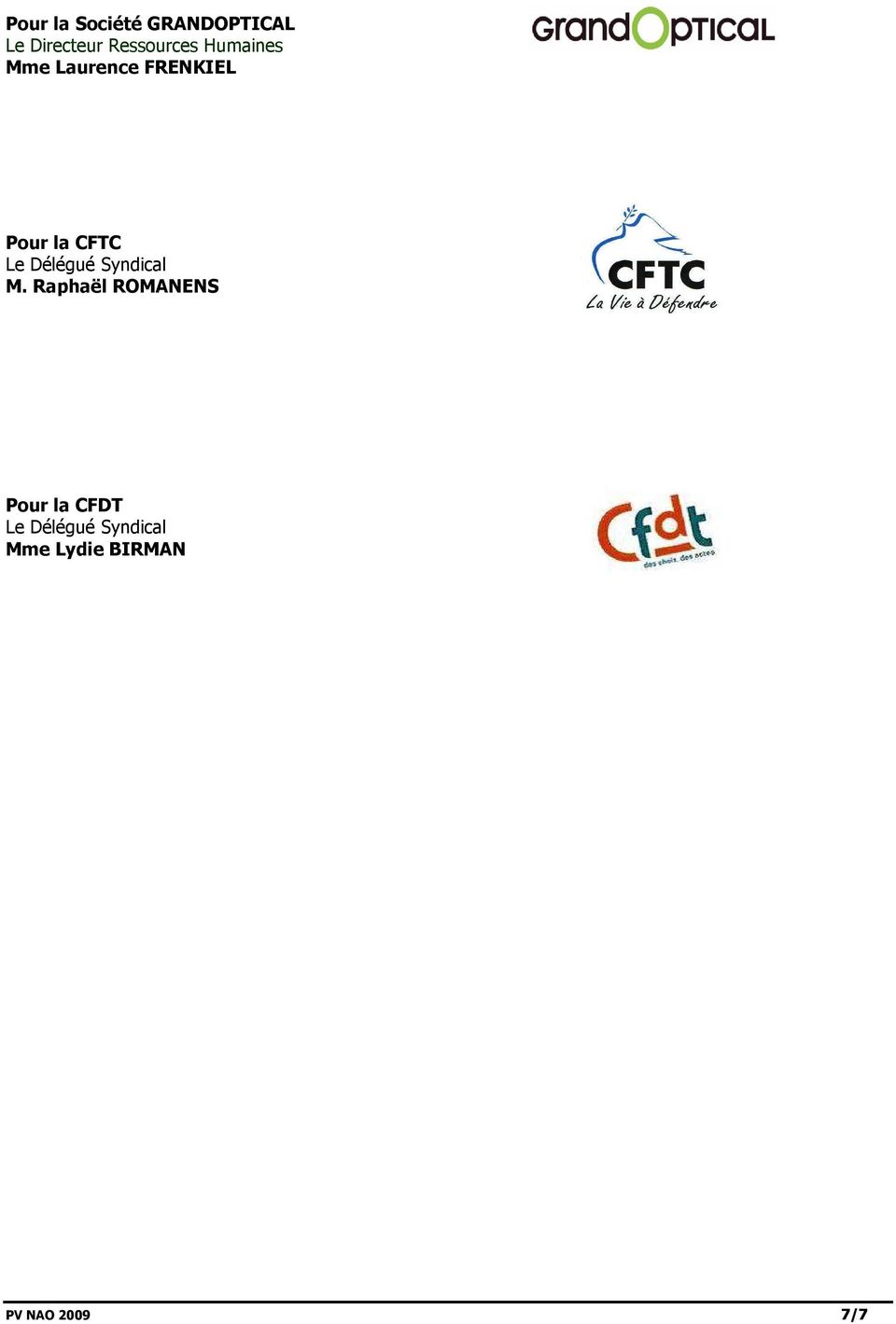 CFTC Le Délégué Syndical M.