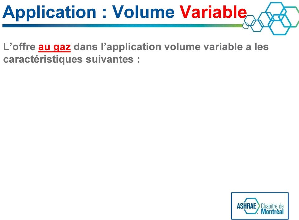 l application volume