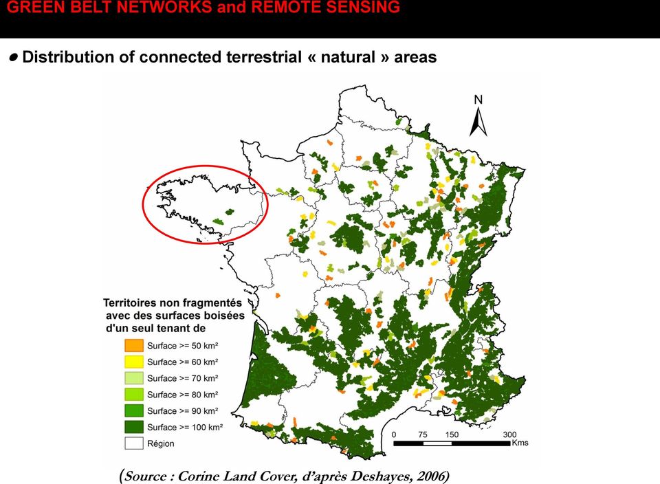 terrestrial «natural» areas (Source