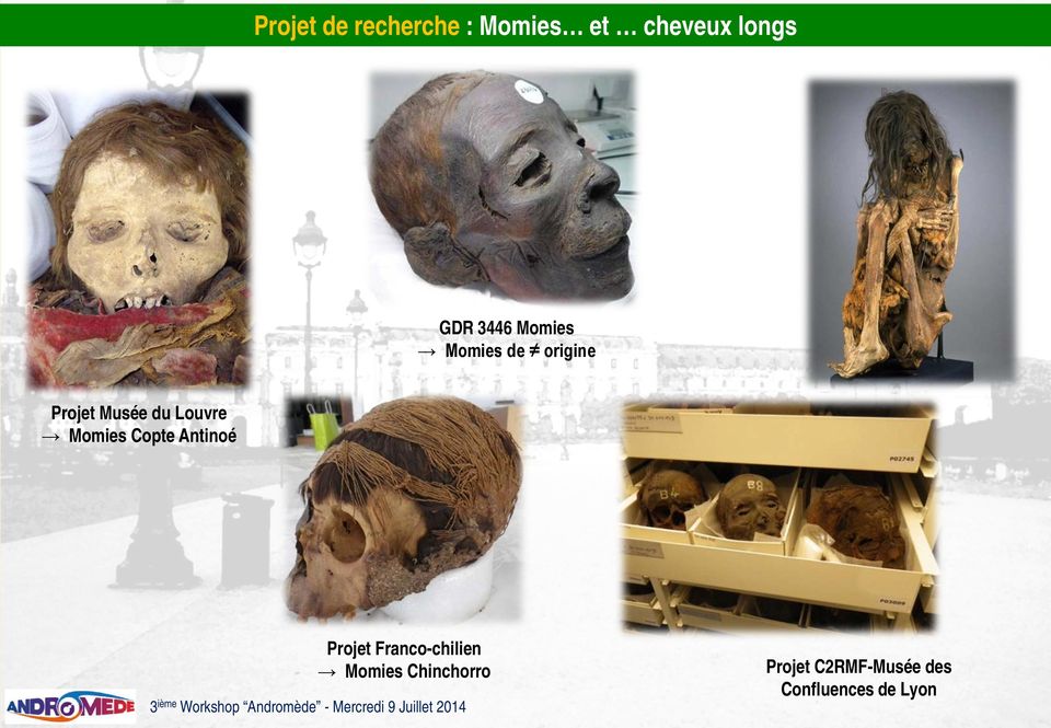 Louvre Momies Copte Antinoé Projet Franco-chilien