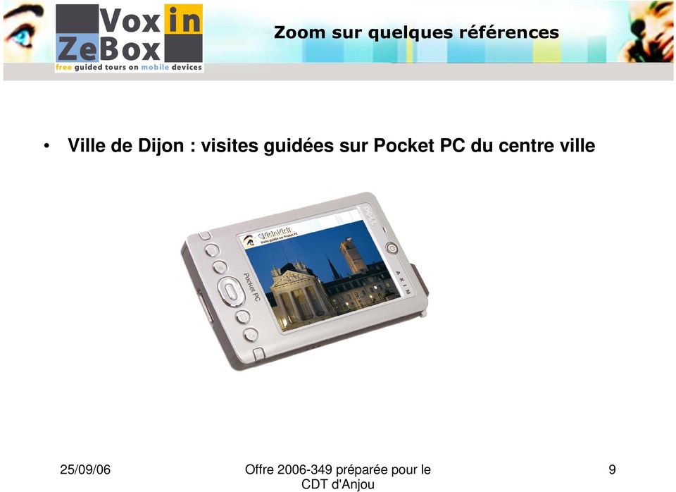 Pocket PC du centre ville 25/09/06