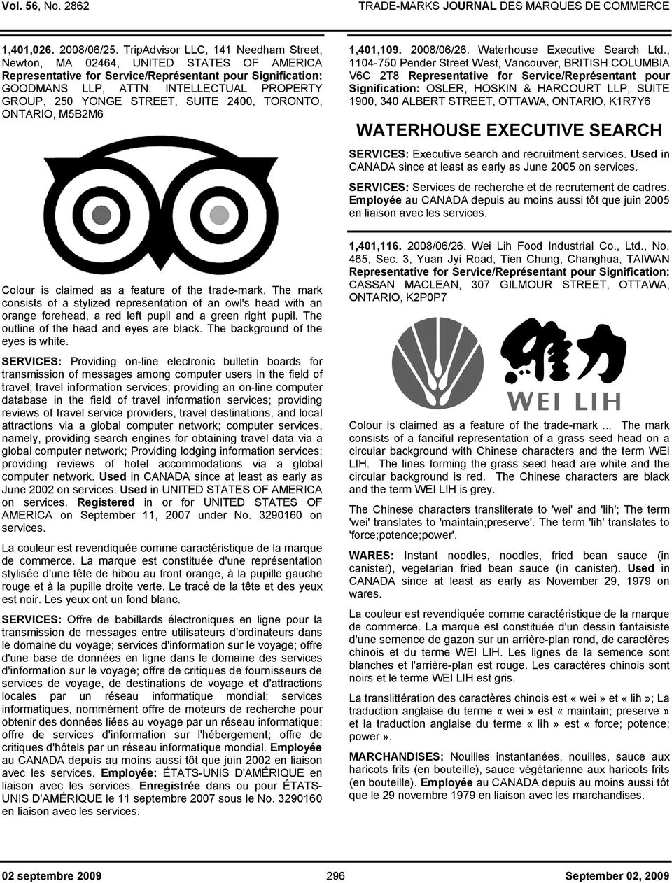 2008/06/26. Waterhouse Executive Search Ltd.