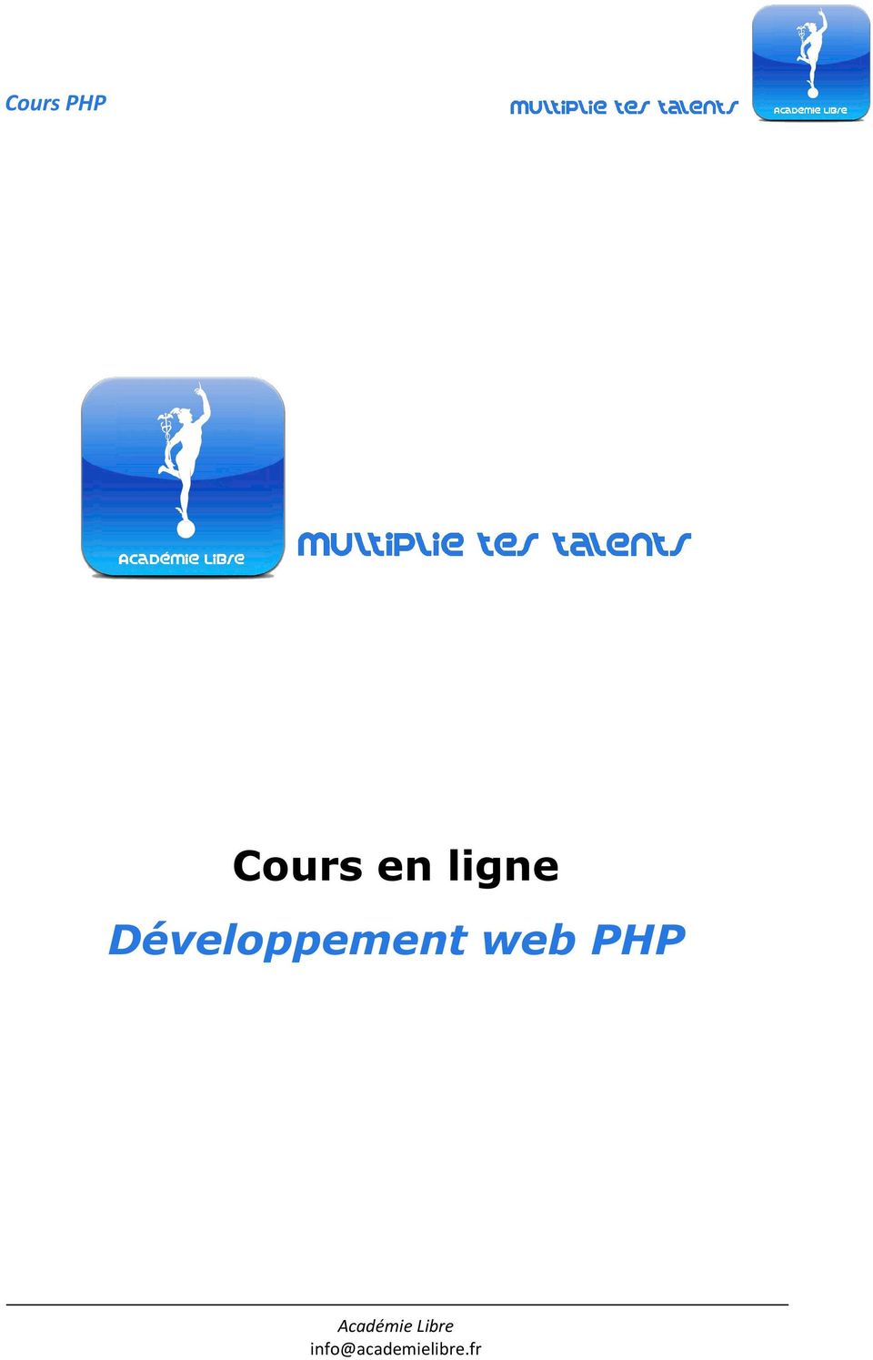 web PHP Académie
