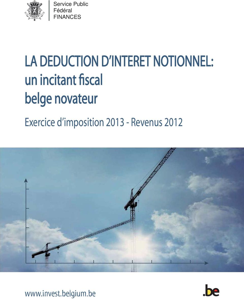 incitant fiscal belge novateur Exercice d