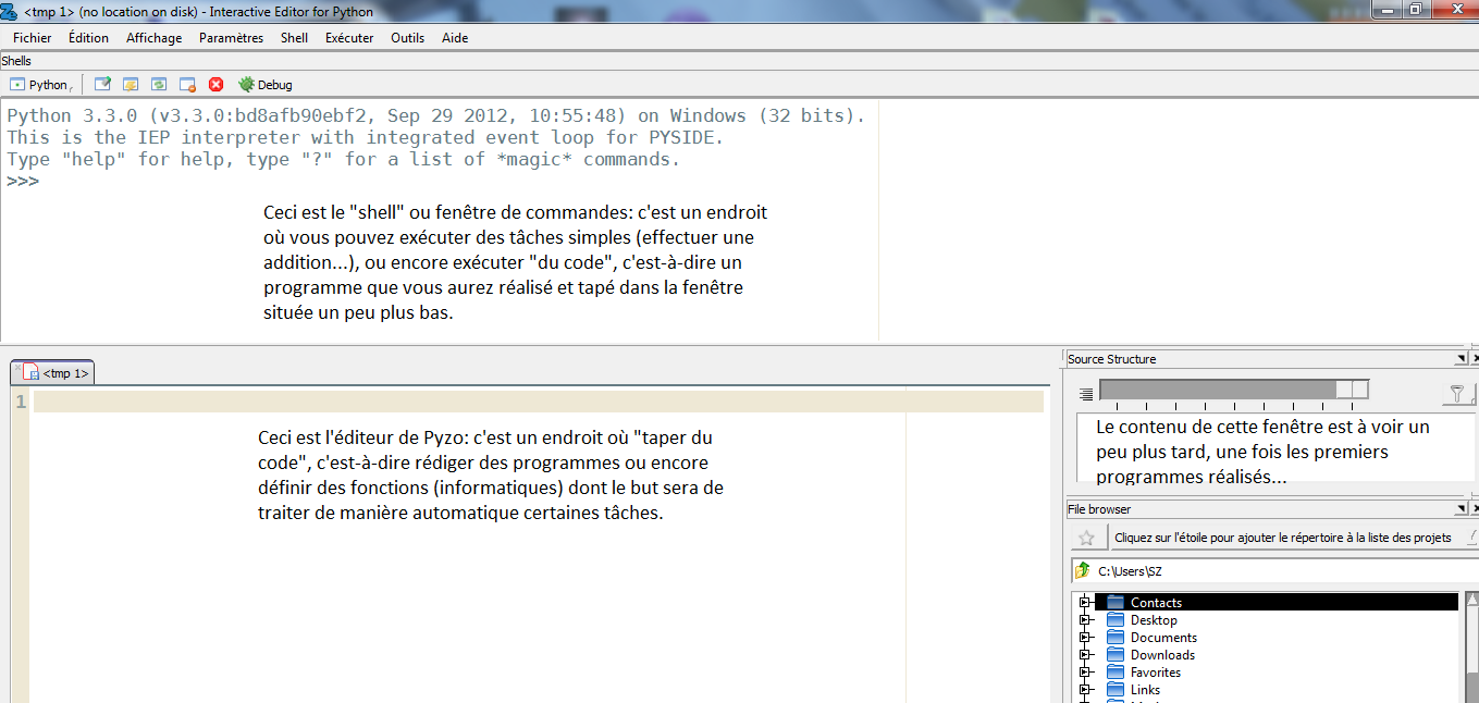 TP2 : Prise en main de Python L objectif principal de ce premier TP est de présenter sommairement Python.