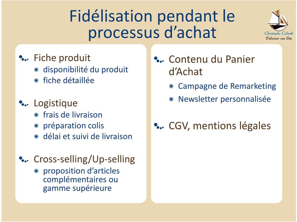 Contenu du Panier d Achat Campagne de Remarketing Newsletter personnalisée CGV, mentions