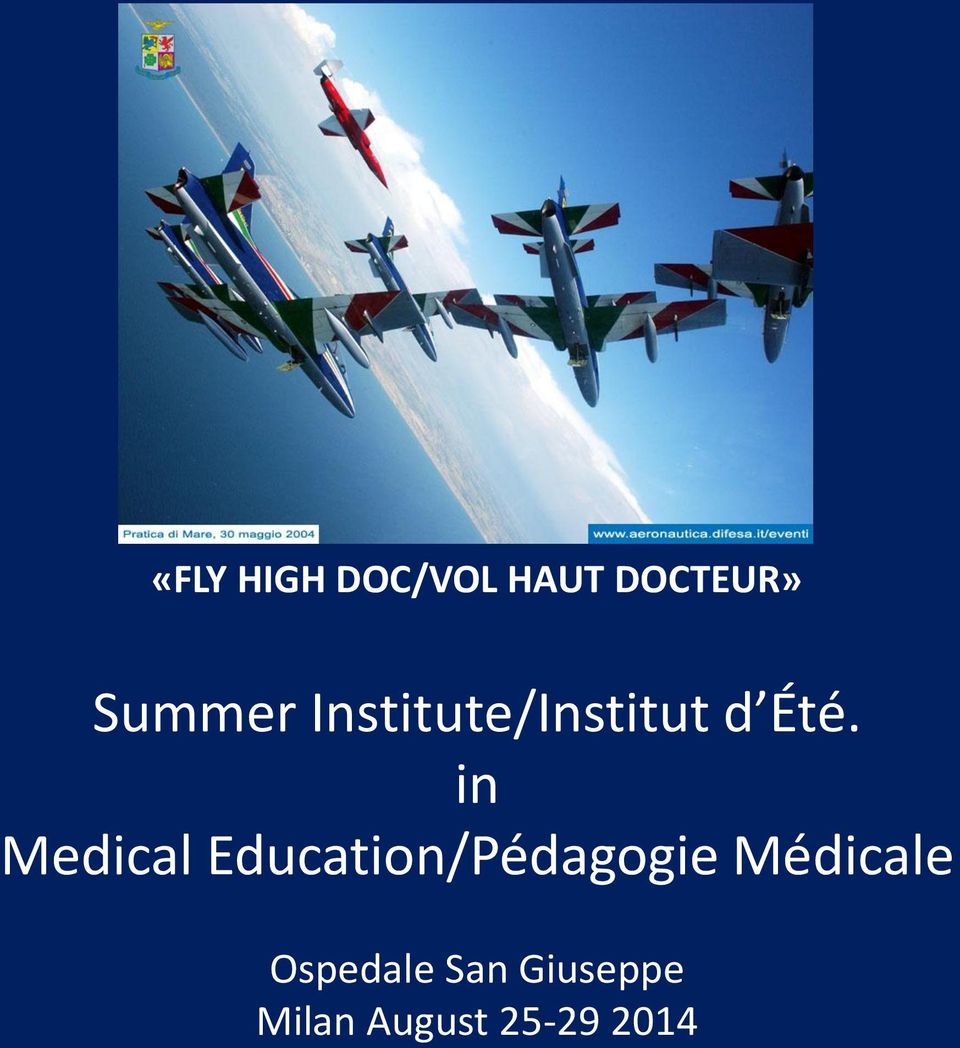 in Medical Education/Pédagogie