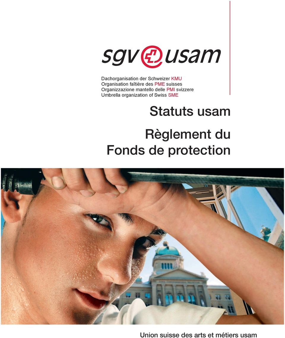Umbrella organization of Swiss SME Statuts usam Règlement du Fonds de protection