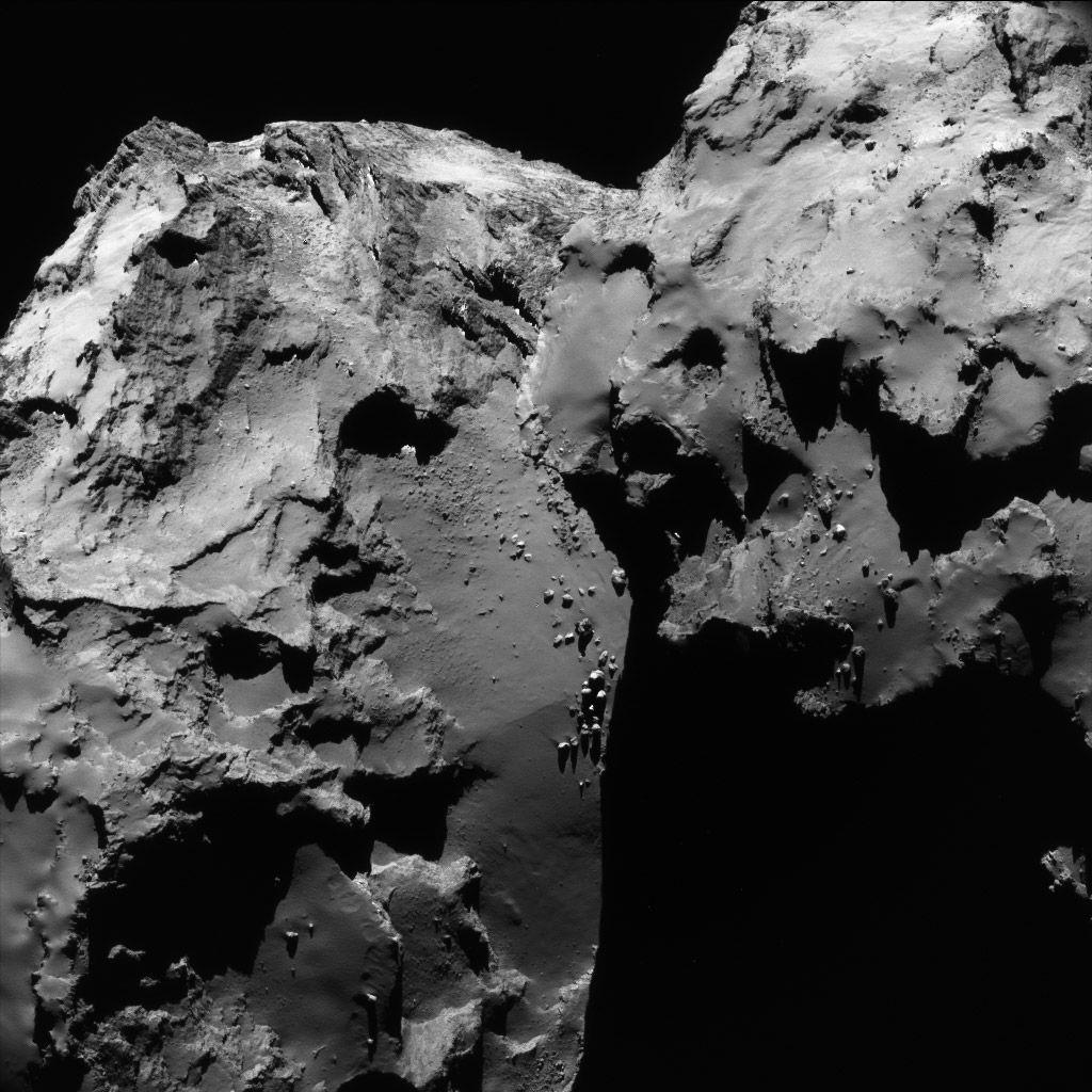 Rosetta ira se poser ou se crasher sur sa comète Mais en attendant voici une dernière