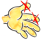 Les symboles d une bandelette réactive et d une goutte de sang clignotante s affichent. 2. Piquer l extrémité du doigt à l aide de la lancette autorétractable.