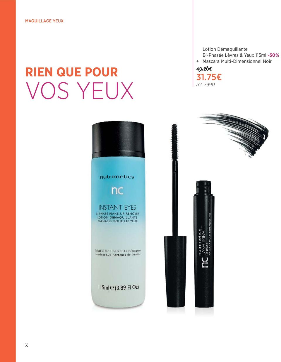 Lèvres & Yeux 115ml -50% + Mascara