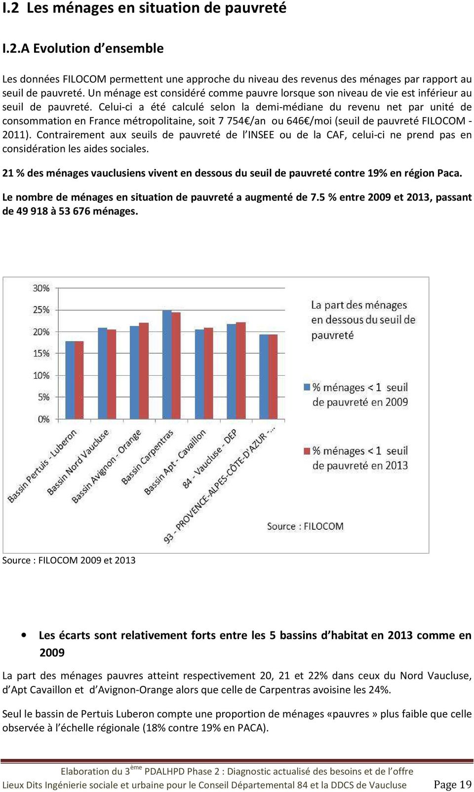 Celui-ci a été calculé selon la demi-médiane du revenu net par unité de consommation en France métropolitaine, soit 7 754 /an ou 646 /moi (seuil de pauvreté FILOCOM - 2011).