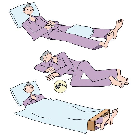 Rester allongé Evitez les lits trop bas et surtout la position à plat ventre.