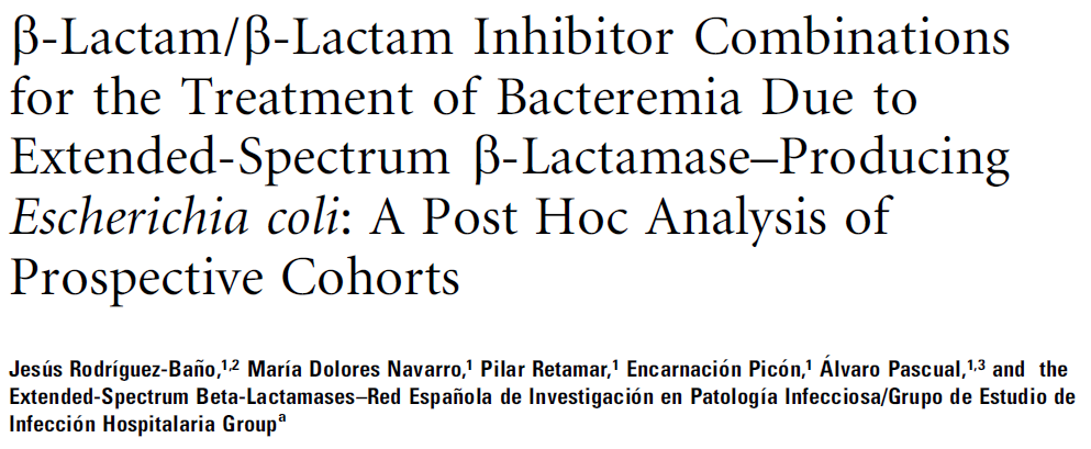 β-lactamines + inhibiteurs