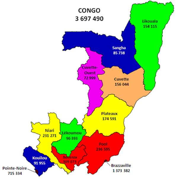 REPUBLIQUE DU CONGO Ministère de l Economie, du Plan, de l Aménagement du Territoire et de l Intégration Centre National de la Statistique et des Etudes Economiques LE RGPH-2007 EN QUELQUES CHIFFRES
