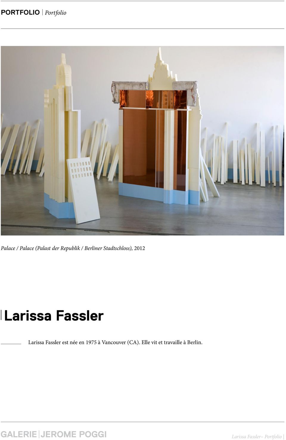 Fassler Larissa Fassler est née en 1975 à