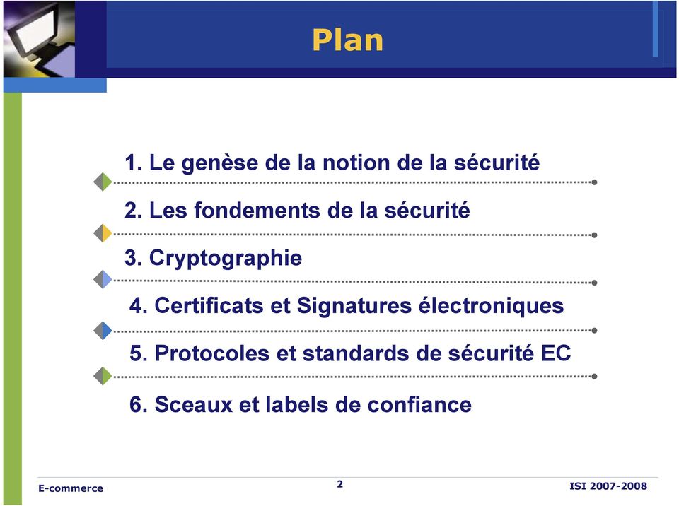 Certificats et Signatures électroniques 5.