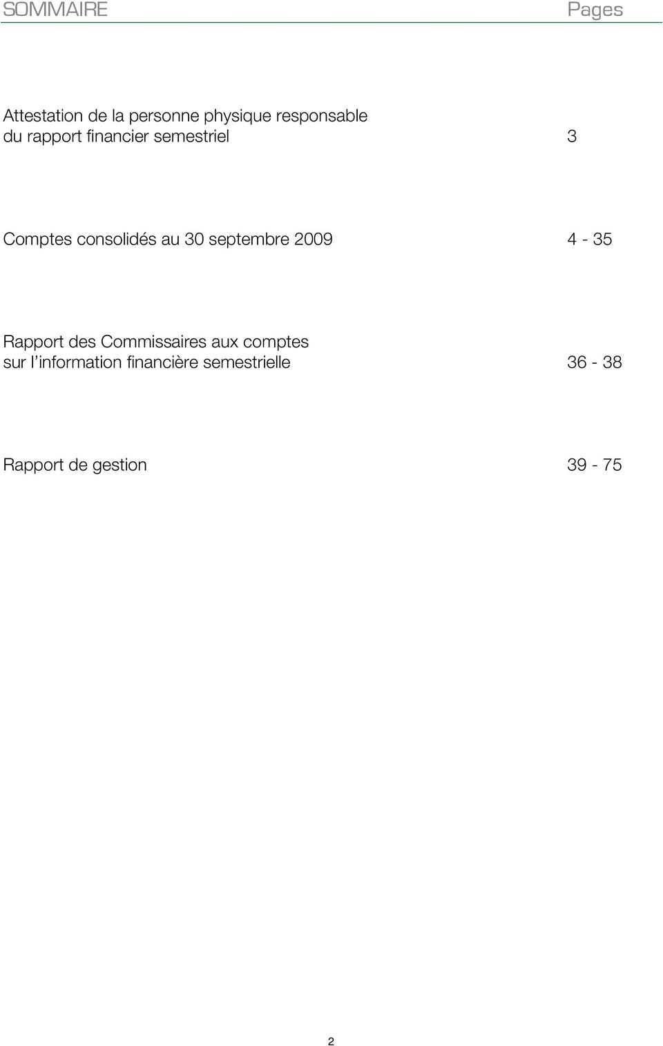 septembre 2009 4-35 Rapport des Commissaires aux comptes sur l