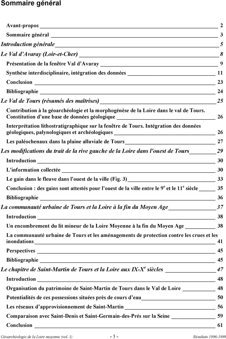 Constitution d une base de données géologique 26 Interprétation lithostratigraphique sur la fenêtre de Tours.