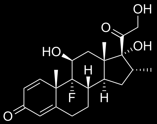 17 La méthyl-prednisolone est obtenue par méthylation de la prednisolone en position 6 alpha [Figure 15]. 6 CH 3 Figure 15 : Structure la méthyl-prednisolone [15].