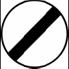 Ce panneau indique la fin de toutes les prescriptions précédemment signalées imposées aux véhicules en mouvement : il doit impérativement être placé à la fin d'un chantier routier : C : oui D : non