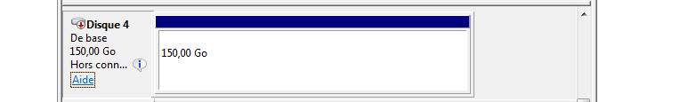 Il faut ouvrir «gestion des disques», clic droit sur le disque (ici Disque 4) puis «en ligne» Service DFSR Sous Windows Server 2012, nous allons installer et configurer