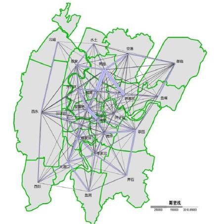 Figure 1 Demande de déplacement à Chongqing Figure 2 Les problèmes de circulation