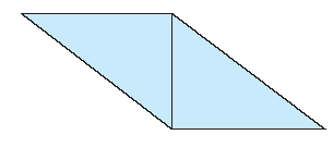 3 Exercice 6 Vous disposez de triangles rectangles isométriques dont les côtés mesurent 3 cm, 4 cm et 5 cm.