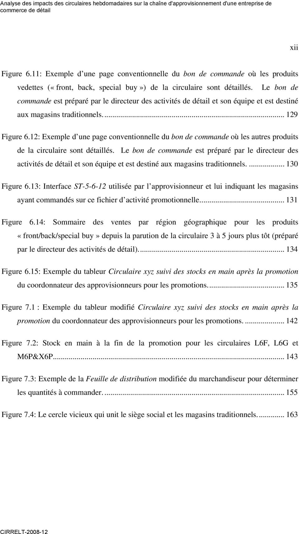 12: Exemple d une page conventionnelle du bon de commande où les autres produits de la circulaire sont détaillés.