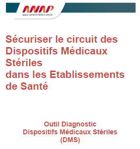 Outil de gestion du circuit DMS ANAP, 2013 Diagnostic du circuit DMS en établissement de santé => Réduire la iatrogénie liée
