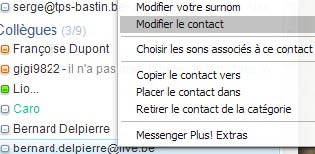Un message apparaîtra chez votre correspondant une fois qu il se connectera à Windows live Messenger lui demander de vous ajouter sur sa liste et alors, quand vous serez en ligne tous les deux, vous
