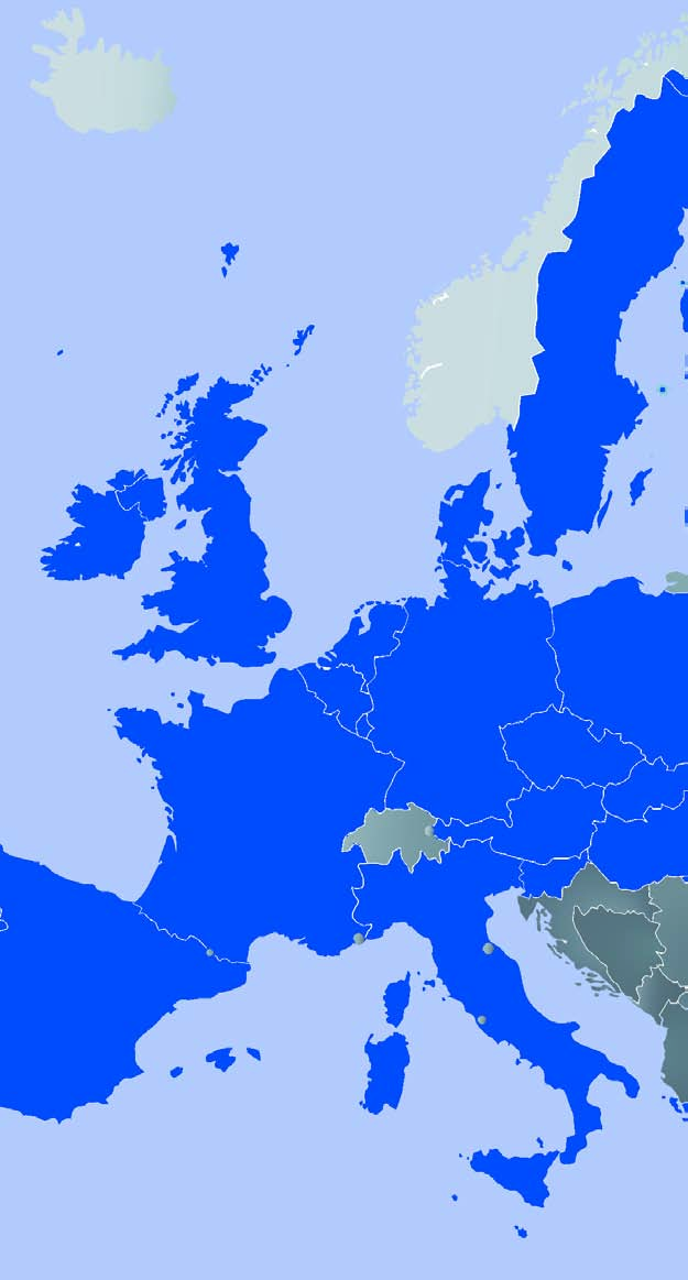 L Union européenne: Depuis le 01.01.2007, l Union européenne regroupe 27 États membres.
